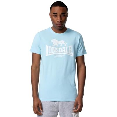 Lonsdale T-shirt för män, normal passform, ST. ERNEY, pulverblå, 4XL, Pulverblå, 4XL Lonsdale T-shirt för män, normal passform, ST. ERNEY, pulverblå, 4XL, Pulverblå, 4XL