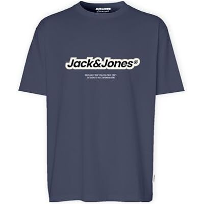 JACK & JONES JACK&JONES JORVESTERBRO Newton branding Tee SS CN, Nattskugga blå/tryck: jj, M JACK & JONES JACK&JONES JORVESTERBRO Newton branding Tee SS CN, Nattskugga blå/tryck: jj, M