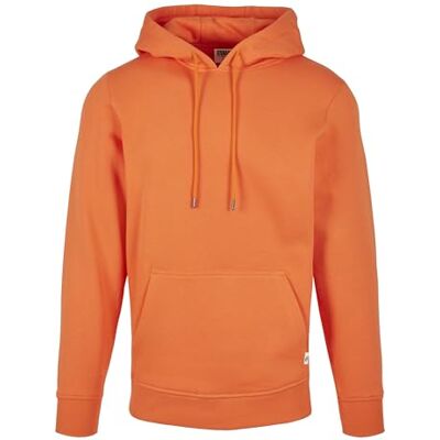 Urban Classics Organic Basic Hoody för män, Mandarin, S Urban Classics Organic Basic Hoody för män, Mandarin, S