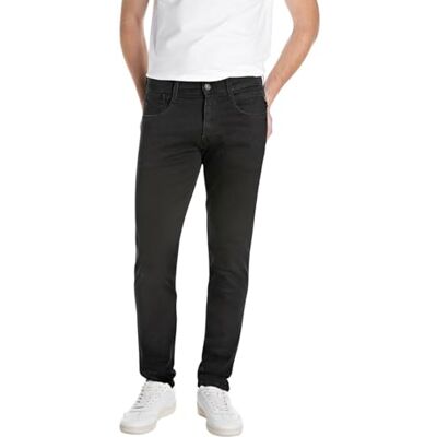 Replay Herr M914y Jeans, 098 Svart, 36 W/34 L Replay Herr M914y Jeans, 098 Svart, 36 W/34 L