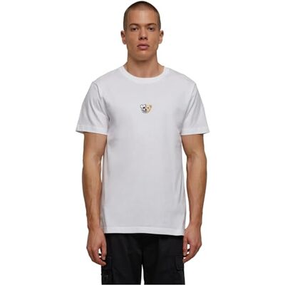 Tee herr t-shirt döskallebjörn t-shirt, tryck t-shirt för män, grafisk t-shirt, streetwear, Vit, 3XL Tee herr t-shirt döskallebjörn t-shirt, tryck t-shirt för män, grafisk t-shirt, streetwear, Vit, 3XL