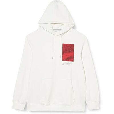 s.Oliver Sweatshirt med huva och tryck på framsidan, 01d1, XXL s.Oliver Sweatshirt med huva och tryck på framsidan, 01d1, XXL