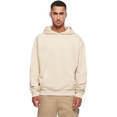 Build Your Brand Ultra Heavy Cotton Box Hoody, herr huvtröja, finns i många olika färger, storlekar XS till 5XL, sand, 4XL Build Your Brand Ultra Heavy Cotton Box Hoody, herr huvtröja, finns i många olika färger, storlekar XS till 5XL, sand, 4XL