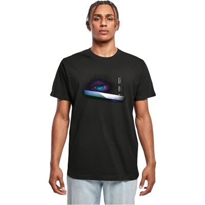 T-shirt för män, Eyes of Anime Tee, avslappnad herr-t-shirt med fronttryck, 100% bomull, storlekar XS – 5XL, svart, XS T-shirt för män, Eyes of Anime Tee, avslappnad herr-t-shirt med fronttryck, 100% bomull, storlekar XS – 5XL, svart, XS