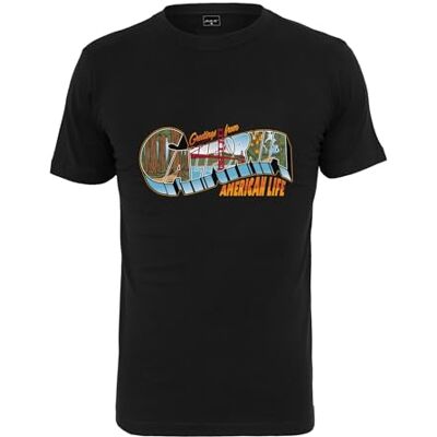 Tee herr American Life Greetings t-shirt, Svart, S Tee herr American Life Greetings t-shirt, Svart, S