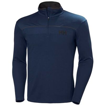Helly Hansen Unisex vuxen HP 1/2 Zip Pullover HP 1/2 pullover med dragkedja, 597 marinblå, XXL Helly Hansen Unisex vuxen HP 1/2 Zip Pullover HP 1/2 pullover med dragkedja, 597 marinblå, XXL