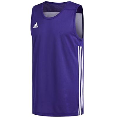 adidas För Män 3G Speed Reversible Jersey, Collegiate Purple/White, M adidas För Män 3G Speed Reversible Jersey, Collegiate Purple/White, M