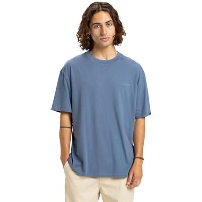 Quiksilver Salt Water SS kortärmad T-shirt blå XS Quiksilver Salt Water SS kortärmad T-shirt blå XS