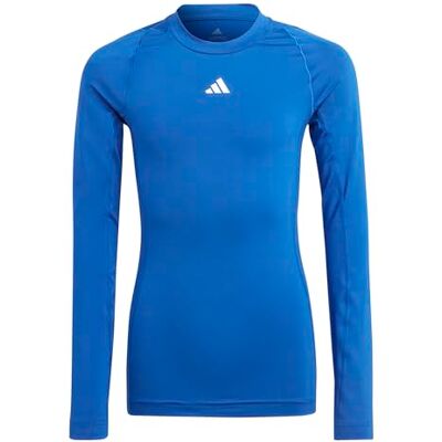 adidas pojkar Techfit Aeroready Longsleeve Youth Shirt, team royal blue, 5-6 Years adidas pojkar Techfit Aeroready Longsleeve Youth Shirt, team royal blue, 5-6 Years