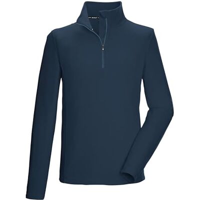 Killtec KSW 99 MN FLC Shrt herrtröja med hög krage och dragkedja, mörkblå, 6XL, 40878-000 Killtec KSW 99 MN FLC Shrt herrtröja med hög krage och dragkedja, mörkblå, 6XL, 40878-000