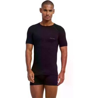 FALKE herr Baslager Ovandel Wool-Tech Light M S/s Ts ull funktionsmaterial snabbtorkande 1 del, Svart Black 3000, XXL FALKE herr Baslager Ovandel Wool-Tech Light M S/s Ts ull funktionsmaterial snabbtorkande 1 del, Svart Black 3000, XXL