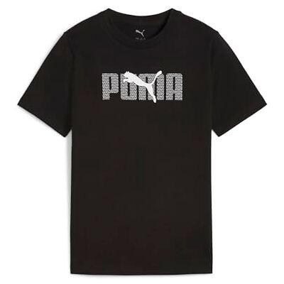 PUMA ESS Logo LAB Tee B Svart PUMA ESS Logo LAB Tee B Svart