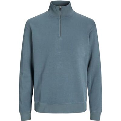 JACK & JONES JACK&JONES JJEBRADLEY Sweat halv dragkedja NOOS, Goblin Blue, XS JACK & JONES JACK&JONES JJEBRADLEY Sweat halv dragkedja NOOS, Goblin Blue, XS