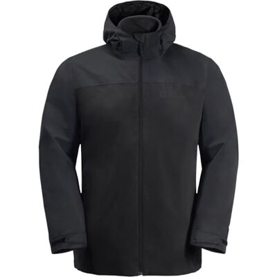 Jack Wolfskin Taubenberg 3in1 Jkt M Jacka, Svart, 4XL Män, Svart, 4XL Jack Wolfskin Taubenberg 3in1 Jkt M Jacka, Svart, 4XL Män, Svart, 4XL