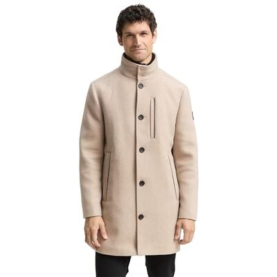 TOM TAILOR herr 1048486 ullrock, 36083-taupe ull twill, XXL, 36083 – taupe wool twill, XXL TOM TAILOR herr 1048486 ullrock, 36083-taupe ull twill, XXL, 36083 – taupe wool twill, XXL