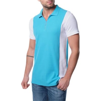 HOPENLIFE KURENAI Polo kortärmad dragkedja turkos M, Turkos, L HOPENLIFE KURENAI Polo kortärmad dragkedja turkos M, Turkos, L