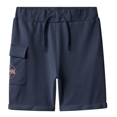 NAME IT Pojkar Nkmfens Long SWE Shorts Unb Ps, marinblå blazer, 140 NAME IT Pojkar Nkmfens Long SWE Shorts Unb Ps, marinblå blazer, 140