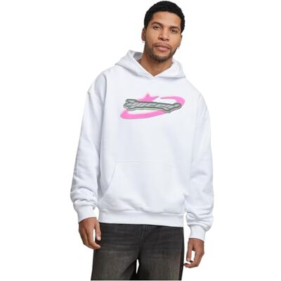 Tee Herr Speed Logo Hoodie S Vit, Vit, S Tee Herr Speed Logo Hoodie S Vit, Vit, S