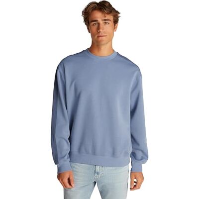 Calvin CK JEANS herr logotyp tejp crew neck J30J327230, blå (Tempest), XL, Blå (Tempest), XL Calvin CK JEANS herr logotyp tejp crew neck J30J327230, blå (Tempest), XL, Blå (Tempest), XL