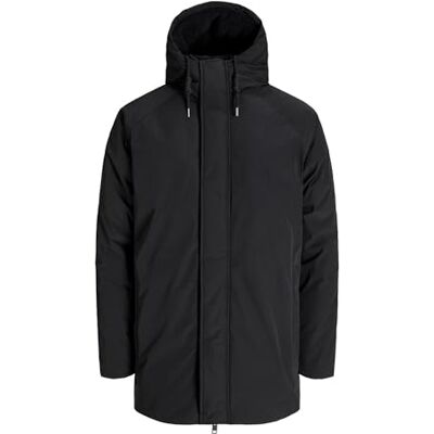 JACK & JONES herr Jjewood Parka Sn, svart, s, svart, S JACK & JONES herr Jjewood Parka Sn, svart, s, svart, S
