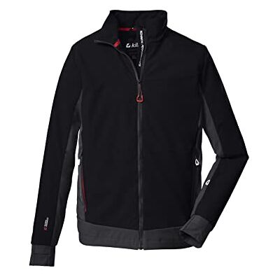 Killtec Softshell jacka för män med ståkrage KOW 89 MN SFTSHLL JCKT, svart, L, 38579-000 Killtec Softshell jacka för män med ståkrage KOW 89 MN SFTSHLL JCKT, svart, L, 38579-000