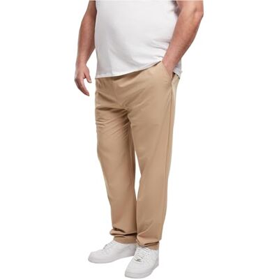 Urban Classics Herr Tapered joggingbyxor, unionbeige, S Urban Classics Herr Tapered joggingbyxor, unionbeige, S