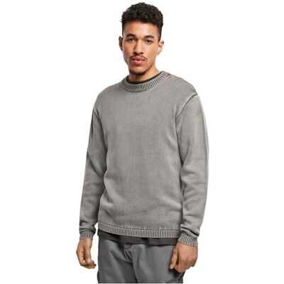 Urban Classics Sweatshirt för män, asfalt, S Urban Classics Sweatshirt för män, asfalt, S