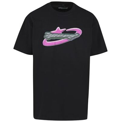 herr Speed Logo Tee, svart, L herr Speed Logo Tee, svart, L