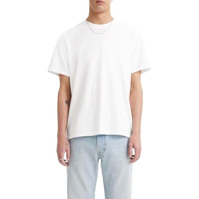 Levi's The Essential Tee Bright White, Ljus vit, XS Levi's The Essential Tee Bright White, Ljus vit, XS