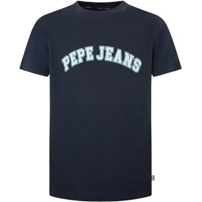 Pepe Jeans herr Clement t-shirt, blå (Dulwich Blue), XS, Blå (Dulwich blå), XS Pepe Jeans herr Clement t-shirt, blå (Dulwich Blue), XS, Blå (Dulwich blå), XS