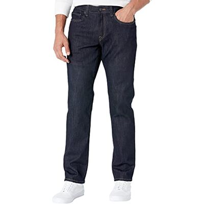Buffalo David Bitton Avslappnade raka Driven-jeans med stretchtyg, 30W / 32L Buffalo David Bitton Avslappnade raka Driven-jeans med stretchtyg, 30W / 32L