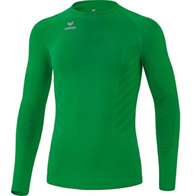 Erima unisex barn Athletic Långärmad tröja funktionsunderkläder (2252105), smaragd, XXS Erima unisex barn Athletic Långärmad tröja funktionsunderkläder (2252105), smaragd, XXS