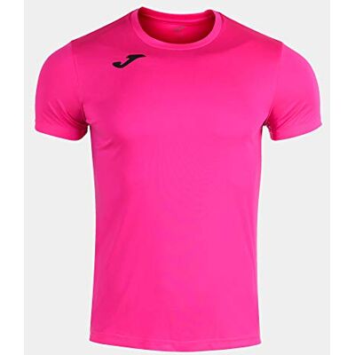 Joma Herr Record Ii T-shirt, fluorescerande rosa, XS Joma Herr Record Ii T-shirt, fluorescerande rosa, XS