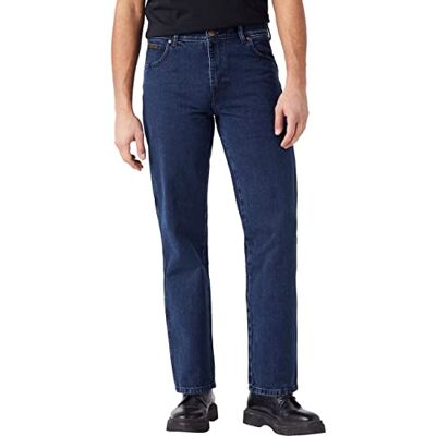 Wrangler herr Jeans Texas, Coalblue Stone, 34W / 34L Wrangler herr Jeans Texas, Coalblue Stone, 34W / 34L