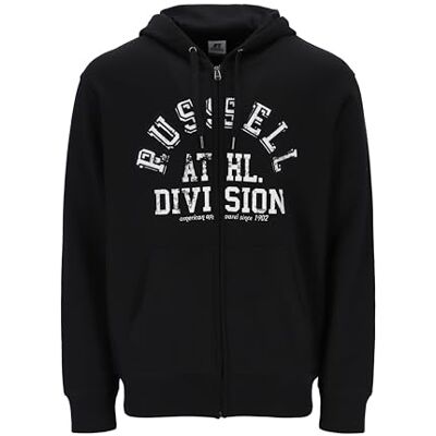 Russell Athletic A30272-IO-099 Case-Zip Through Hoody Herr Huvtröja Svart Storlek L Russell Athletic A30272-IO-099 Case-Zip Through Hoody Herr Huvtröja Svart Storlek L
