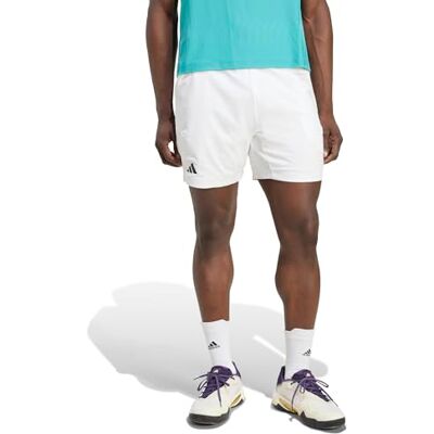 adidas herr Tennis Climacool Ergo Shorts, white, XL 7 inch adidas herr Tennis Climacool Ergo Shorts, white, XL 7 inch