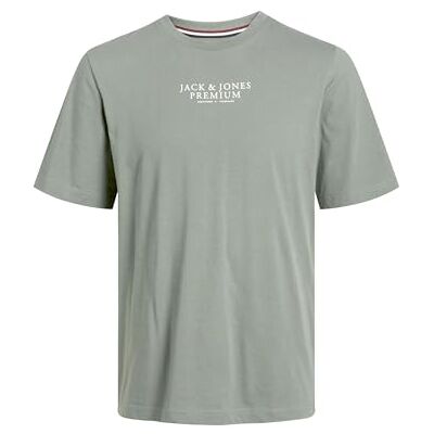 JACK & JONES Jprbluarki Ss Tee Crew Neck Noos, Isberggrön, XS JACK & JONES Jprbluarki Ss Tee Crew Neck Noos, Isberggrön, XS