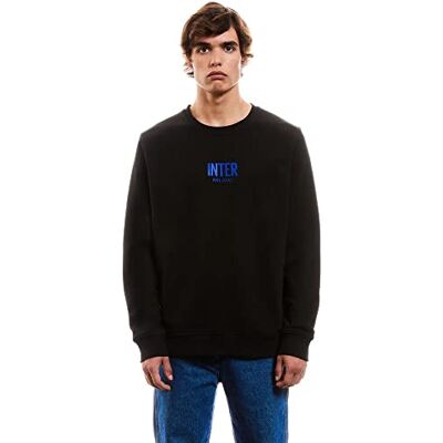 Inter supernal studios Unisex sweatshirt med rund hals, svart, M, svart, M Inter supernal studios Unisex sweatshirt med rund hals, svart, M, svart, M