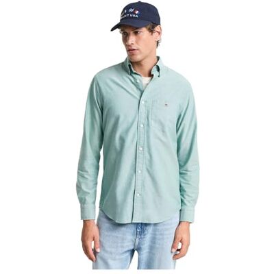 GANT REG Classic OXFORD Shirt, Butternut Green, S GANT REG Classic OXFORD Shirt, Butternut Green, S