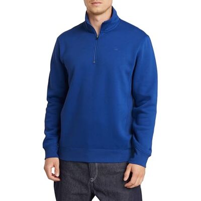 G-STAR RAW Premium Core Half Zip R Sw Ls Sweatshirt, Blå (Pilot D26459-c235-1235), S G-STAR RAW Premium Core Half Zip R Sw Ls Sweatshirt, Blå (Pilot D26459-c235-1235), S