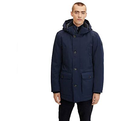 TOM TAILOR Herr Artic Parka 1032495, 10668 Sky Captain Blue, XL TOM TAILOR Herr Artic Parka 1032495, 10668 Sky Captain Blue, XL