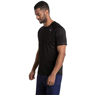 PUMA Män Core-run kortärmad T-shirt svart XXL PUMA Män Core-run kortärmad T-shirt svart XXL