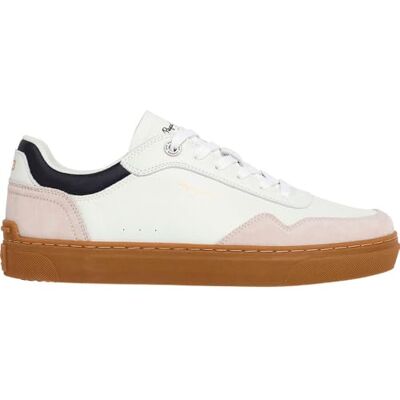 Pepe Jeans herr CAMDEN COLLAR M Sneak, vit (OFF WHITE), 6 UK, Vit benvit, 6 UK Pepe Jeans herr CAMDEN COLLAR M Sneak, vit (OFF WHITE), 6 UK, Vit benvit, 6 UK
