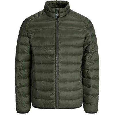 JACK & JONES Herr Jjebradley lätt pufferkrage Noos, Russin, XL JACK & JONES Herr Jjebradley lätt pufferkrage Noos, Russin, XL