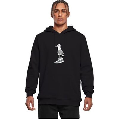 Tee Huvtröja för män, fisksneakers hoodie, huvtröja med grafiktryck, normal passform, storlekar XS – 5XL, svart, XL Tee Huvtröja för män, fisksneakers hoodie, huvtröja med grafiktryck, normal passform, storlekar XS – 5XL, svart, XL