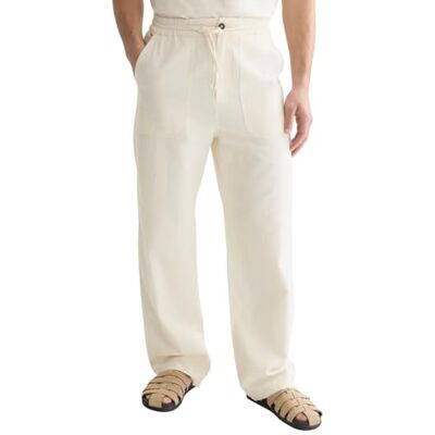 Scotch & Soda herr Lediga byxor Linen Blend Sweatpant Scotch & Soda herr Lediga byxor Linen Blend Sweatpant