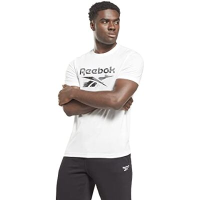 Reebok Modern Camo T-shirt för män, vit, XL, Vitt, L Reebok Modern Camo T-shirt för män, vit, XL, Vitt, L