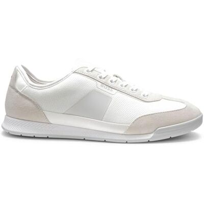 Boss Herr Nitan_Lowp_txmx 10280114 01 lågprofiltränare, Vit, 46 EU Boss Herr Nitan_Lowp_txmx 10280114 01 lågprofiltränare, Vit, 46 EU
