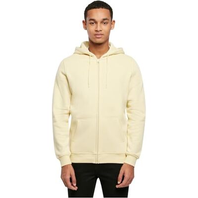 Build Your Brand Herr, Heavy Hoody huvtröja, softyellow, M Build Your Brand Herr, Heavy Hoody huvtröja, softyellow, M