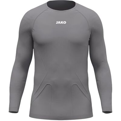 JAKO unisex långärmad skjorta lätt, grå, L JAKO unisex långärmad skjorta lätt, grå, L